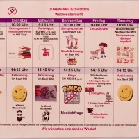 Wochenübersicht  Wochenübersicht