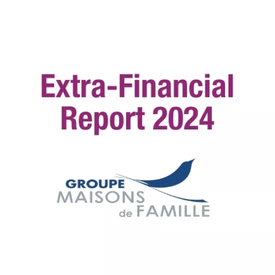 Extra-Financial Report 2024 Groupe Maisons de Famille Extra-Financial Report 2024 Groupe Maisons de Famille